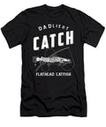Funny Catfish Fishing Pun Dadliest Catch Product Jacob Hughes T-Shirt
