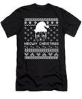 Funny Cats Meowing Purring Awkward Ugly Xmas Graphic Design Gordon Ziemann T-Shirt