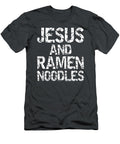 Funny Christian Quote Distressed Jesus and Ramen Noodles Pullover Zeynep Sora T-Shirt