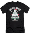 Funny Christmas Dentist Tree Dental Oh Tooth Natalie Lidford T-Shirt
