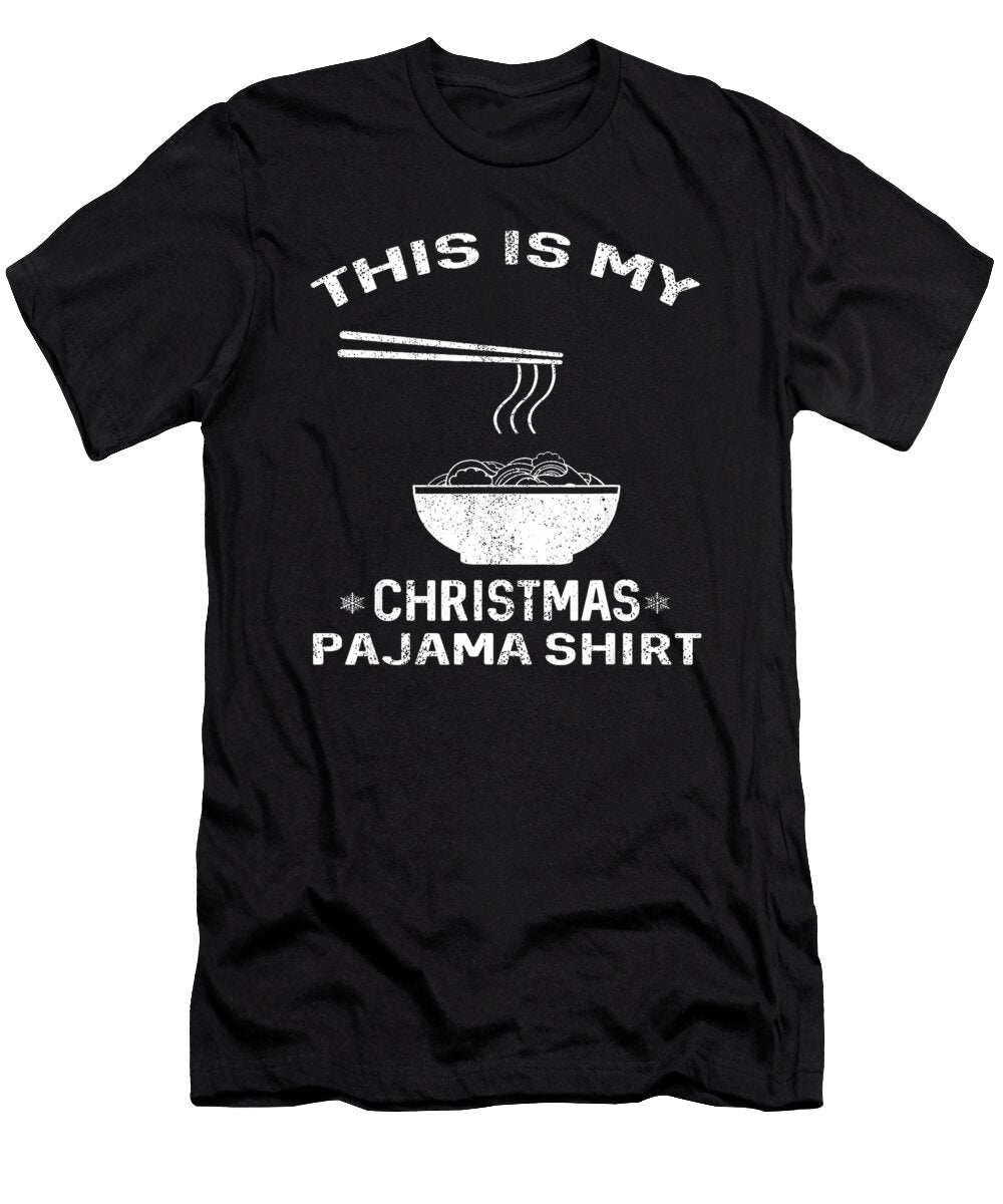 Funny Christmas Pajama Design Iver Maryjean T-Shirt