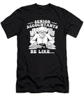 Funny Cpa Finance Accountancy Bookkeeper Senior Accountant Crazy Squirrel T-Shirt