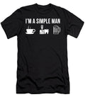 Funny Dentist Job Dentistry Career Simple Man Lukas Davis T-Shirt