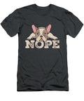 Funny Distressed Nope Frech Bulldog Dog Gift Alexander Janssen T-Shirt
