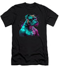 Funny Dog Boxer Vaporwave Yah Lishr T-Shirt