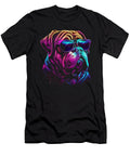 Funny Dogue De Bordeaux Owner Vaporwave Yah Lishr T-Shirt