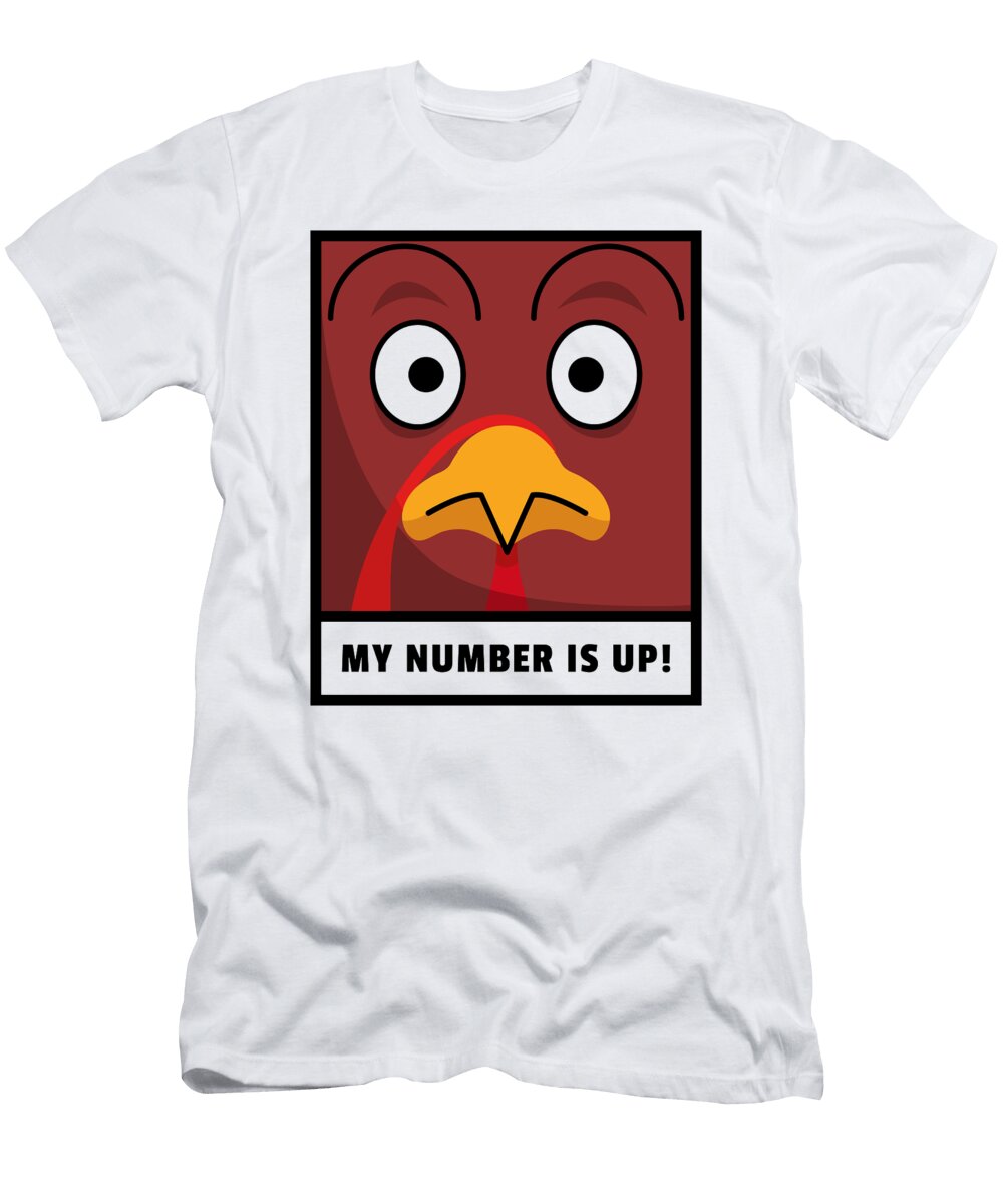 Funny Doomed Turkey Christmas Gift From Daughter Son Wife Xmas Pun Holiday Funny Gift Ideas T-Shirt