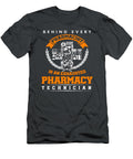 Funny Exhausted Pharmacy Technician Pharmacist Dean Mariel T-Shirt