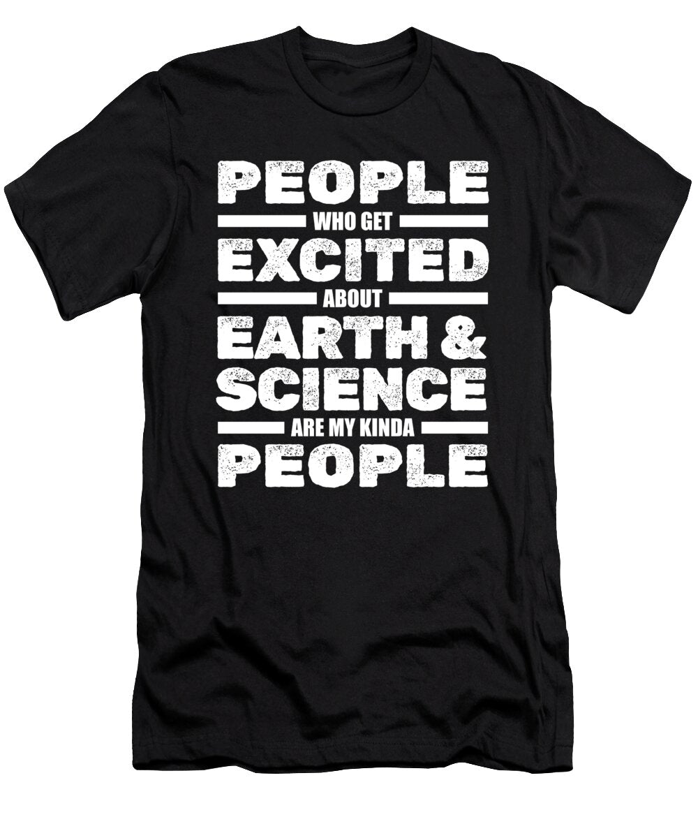 Funny Geologist Geophysics Geology Crazy Squirrel T-Shirt