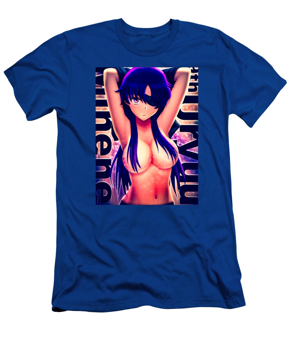 Funny Gift for Minene Uryuu Ninth Future Diary Vintage the Female Douxie Grimo T-Shirt