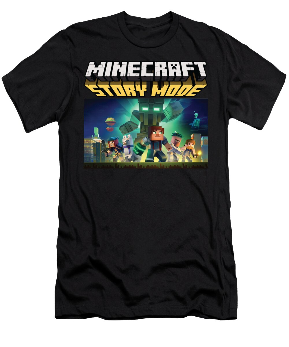 Funny Gifts Video Minecraft Games Gift Music Fans Anime Chipi T-Shirt