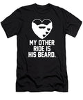 Funny Heart My Other Ride Is His Beard Jacob Zelazny T-Shirt