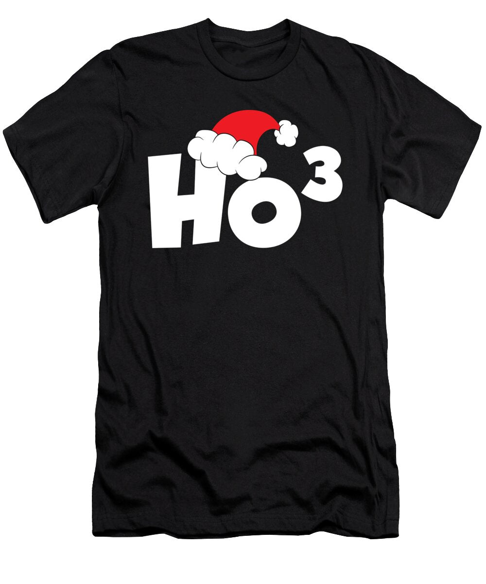 Funny Ho Cubed Christmas Math Eq Designs T-Shirt