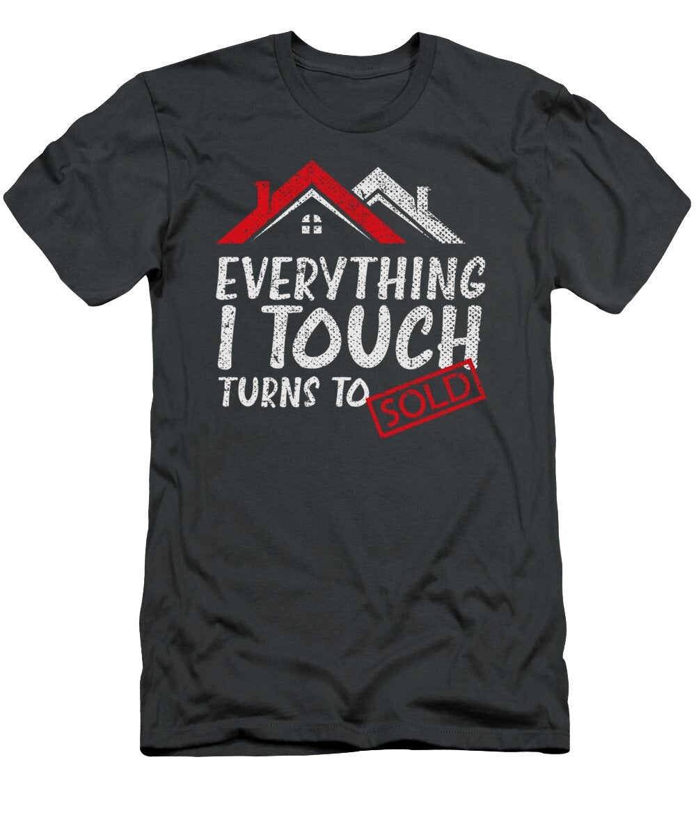 Funny Home Retail Realtor Real Estate Agent Real Estate Hauwa Taliah T-Shirt