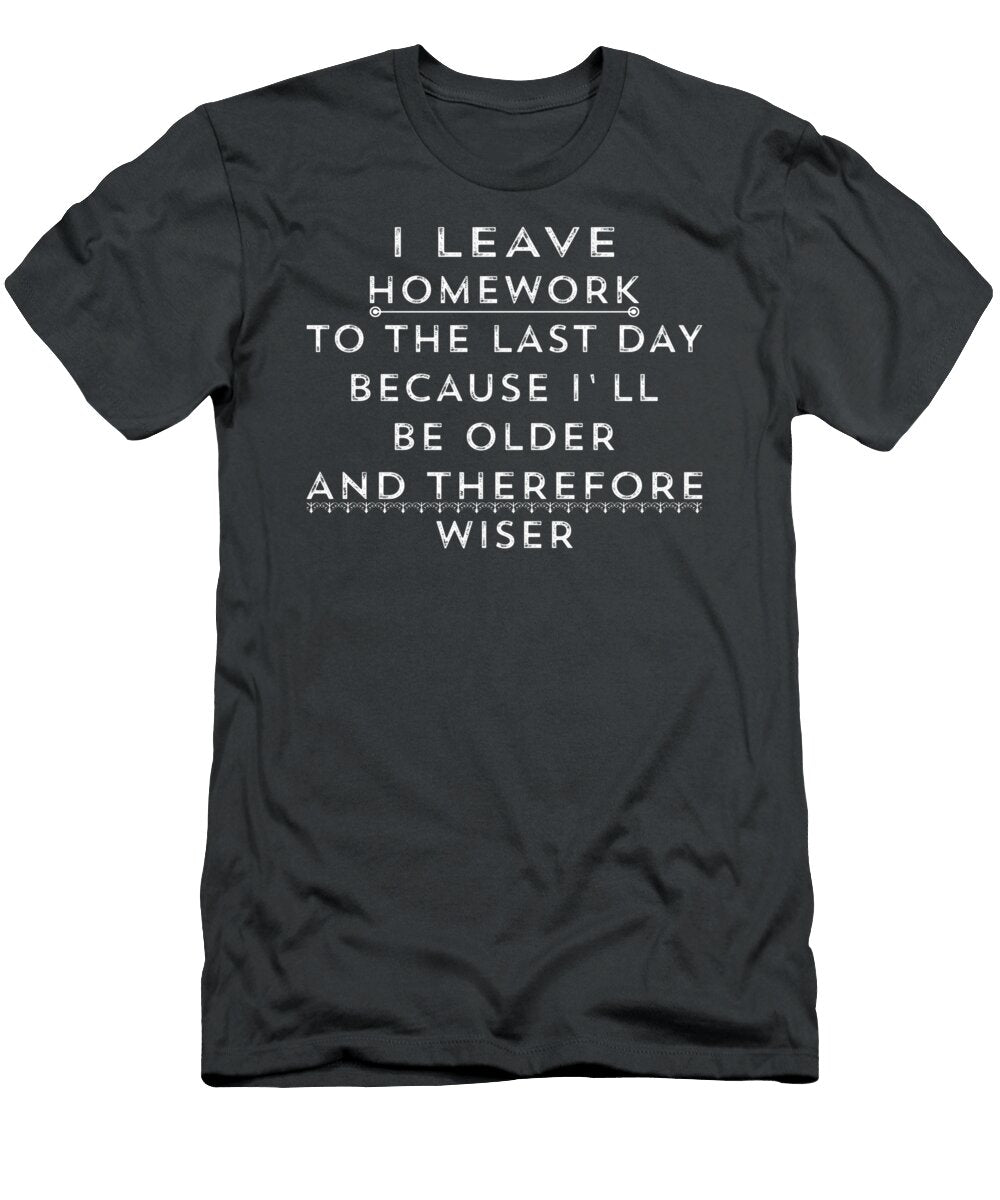Funny Homework for School N Girls and Boys Emanuu Alea T-Shirt