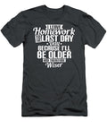 Funny Humorous Text Homework to the Last Day Roagz Aima T-Shirt