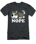 Funny Husky Sleeping Dog Lovers Nope Gift Alexander Janssen T-Shirt