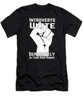 Funny Introverts Unite Separately in Your Own Homes Macdonald Creative Studios T-Shirt