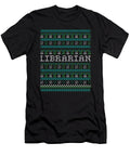 Funny Librarian Ugly Christmas Sweater Style Design Hope and Hobby T-Shirt