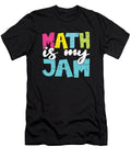 Funny Math Is My Jam Educator School Teacher Math Tutor Crazy Squirrel T-Shirt