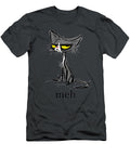Funny Meh Cat for Cat Lovers Arne Rozalia T-Shirt