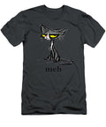 Funny Meh Cat Gift for Cat Lovers Ansuma Hallem T-Shirt