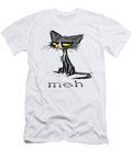 Funny Meh Cat Gift for Cat Lovers Black Cat Tinh Tran Le Thanh T-Shirt
