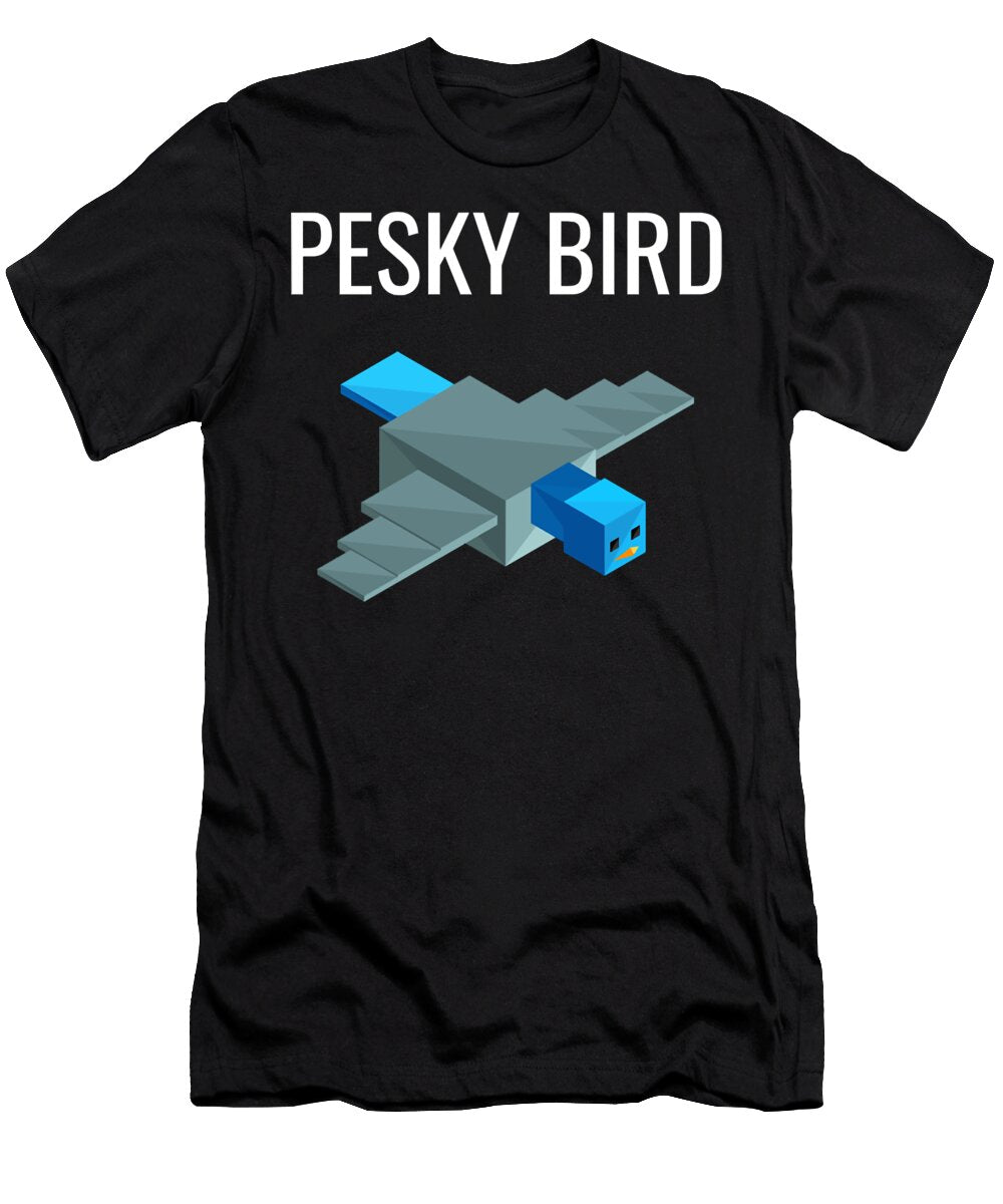 Funny Men Video Games Minecraft for Kids Gift Music Fans Anime Chipi T-Shirt