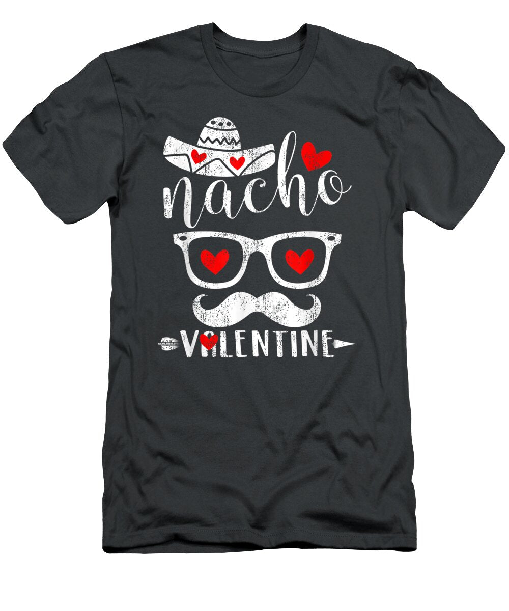 Funny Nacho Valentines Day Costume Couple Matching Sadiql Aariy T-Shirt