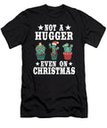 Funny Not a Hugger Introvert Cactus Christmas Gift Lisa Stronzi T-Shirt