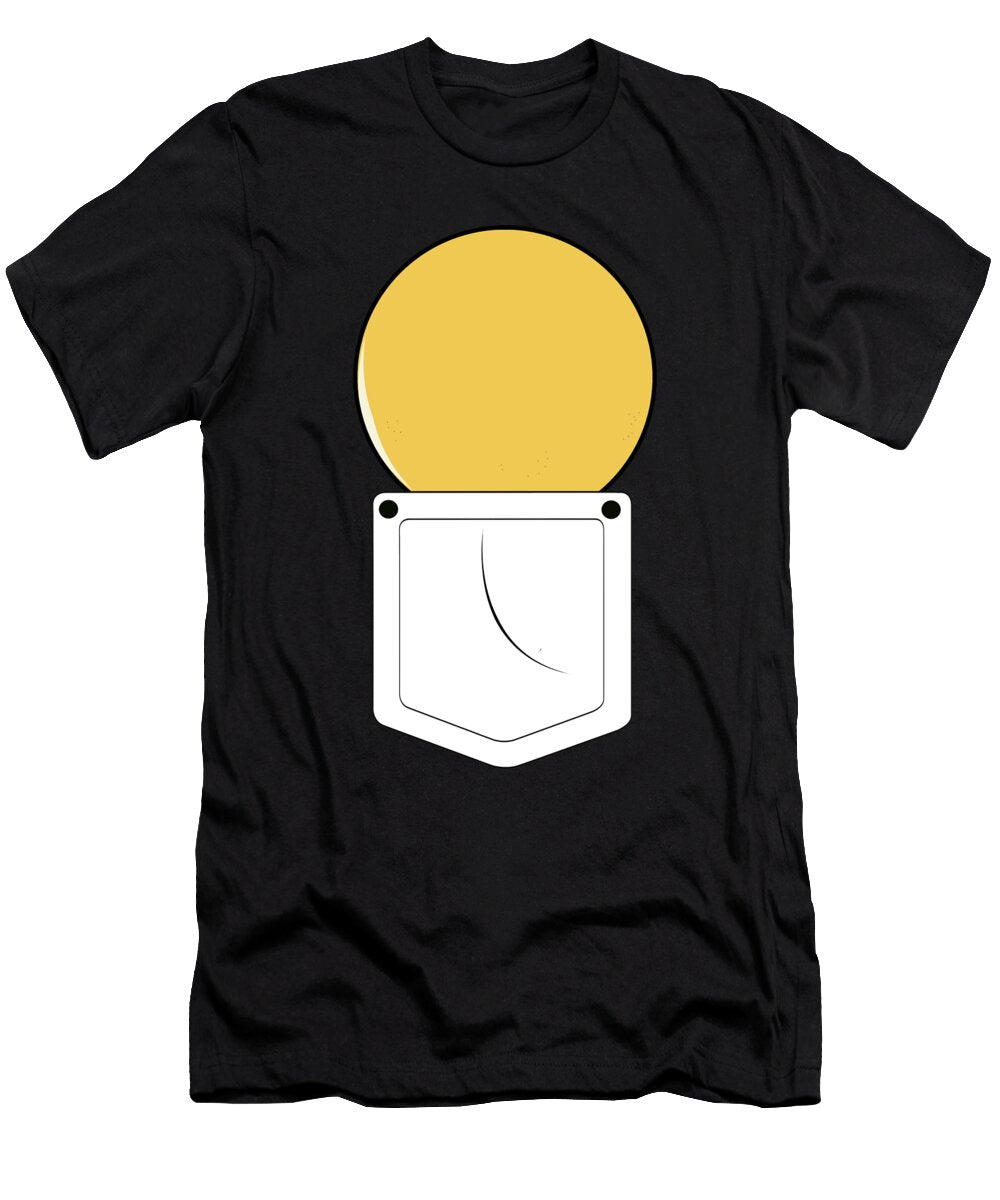 Funny Pancake Breakfast Lover Pocket Foodie Gift Muc Designs T-Shirt