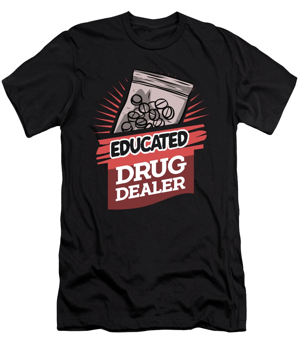 Funny Pharmacist Drugstore Medicine Gift Bi Nutz T-Shirt