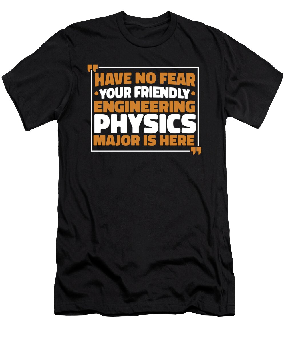 Funny Physicist Science Scientist Applied Physics Crazy Squirrel T-Shirt