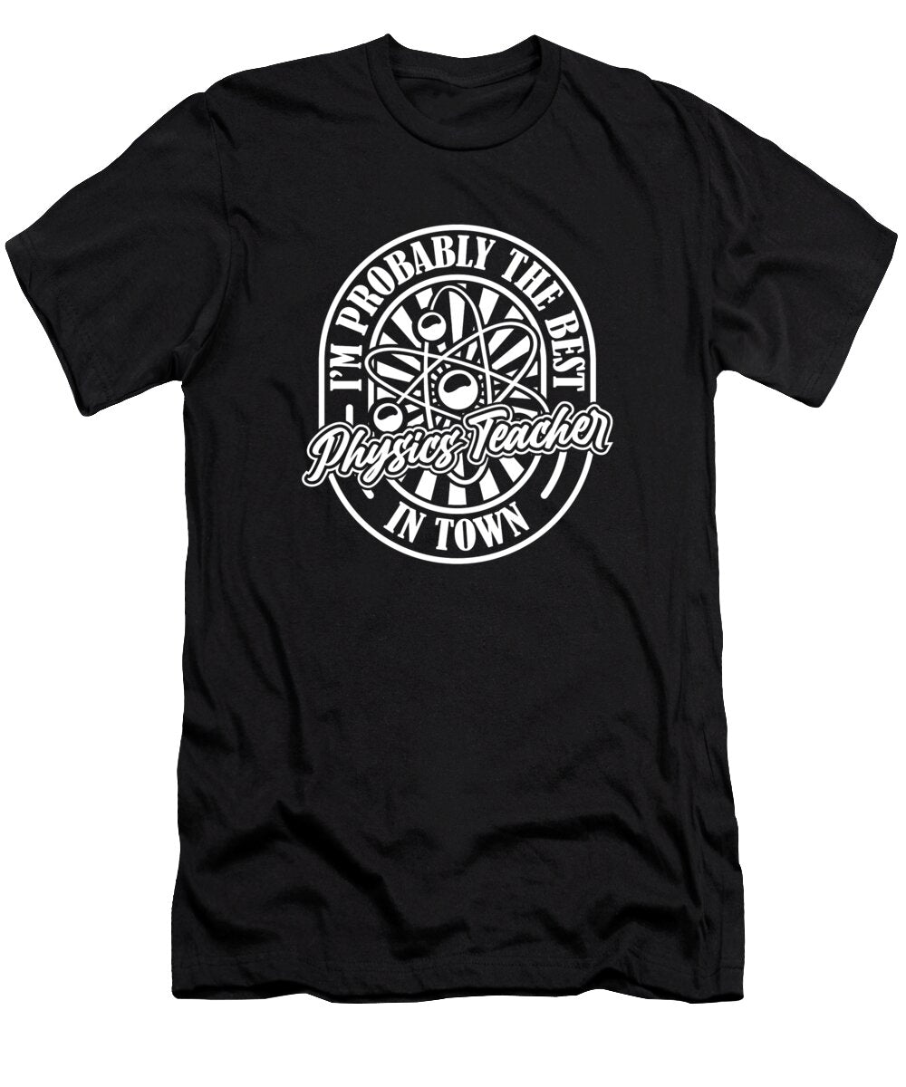 Funny Physics Scientist Science Physicist Crazy Squirrel T-Shirt