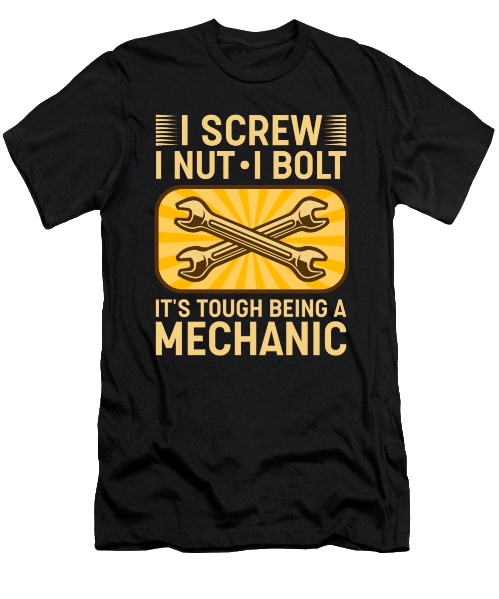 Funny Retro Vintage Mechanic Me T-Shirt