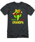 Funny Saying Nacho Average Grandpa Humor Gifts Mexican Men Vansh Altha T-Shirt