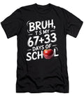 Funny School Countdown Poster Joanna Redesiuk T-Shirt