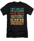 Funny Spreadsheet Funny Actuary Me T-Shirt