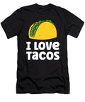 Funny Taco Lover I Love Tacos Eq Designs T-Shirt