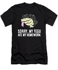 Funny Tegu Sorry My Tegu Ate My Homework Eq Designs T-Shirt
