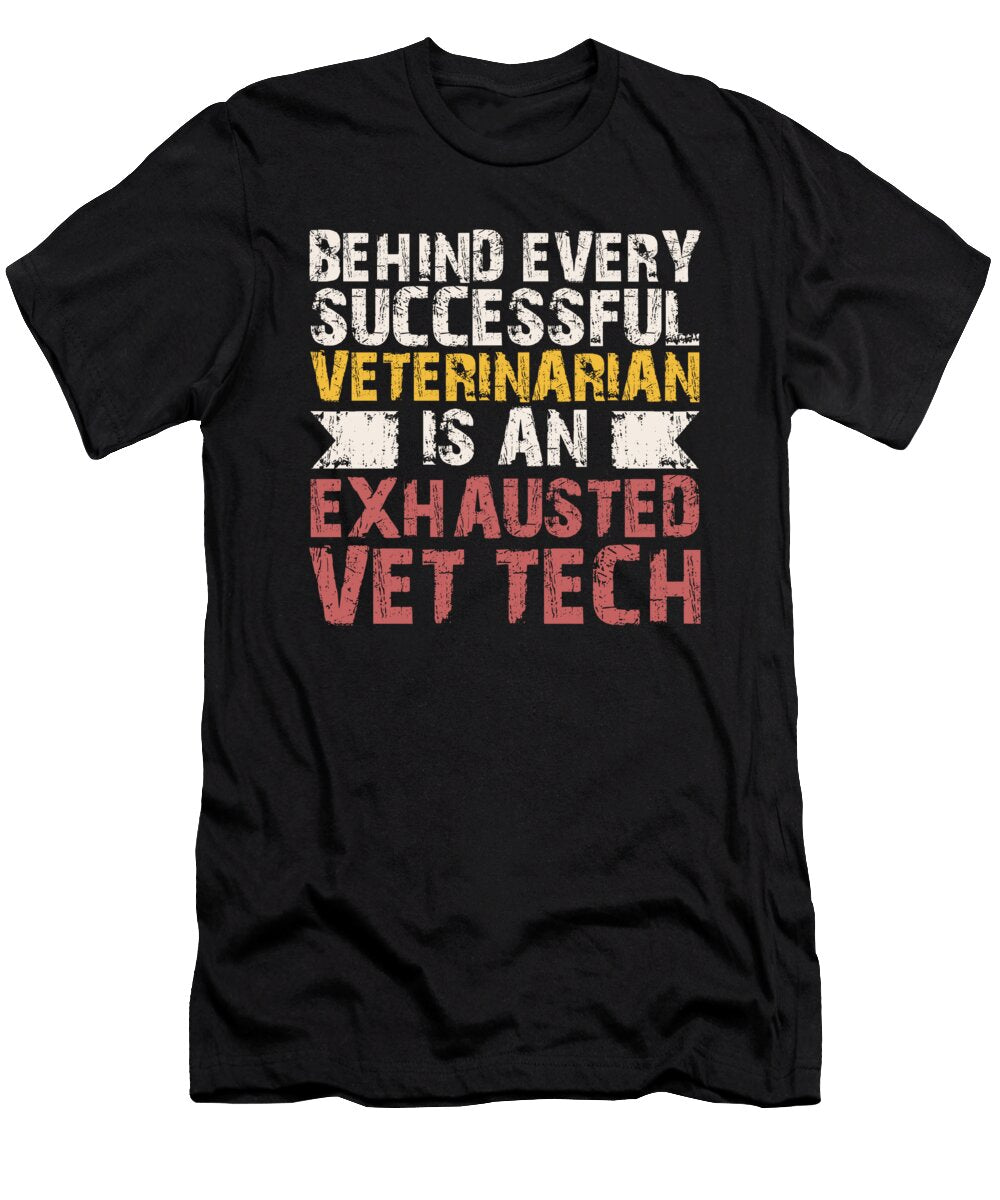 Funny Vet Tech Gift Veterinarian Assistant Christmas Gifts Noirty Designs T-Shirt