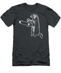 Funny Woodchuck Groundhog Day Could Chainsaw Wood Demic Mario T-Shirt