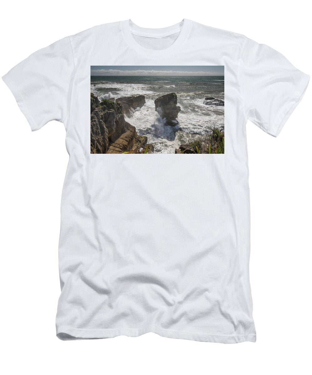 Fury Pancake Rocks New Zealand Spencer Bush T-Shirt