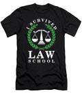 Future Lawyer Students Attorney Gift I Survived Law School Thomas Larch T-Shirt