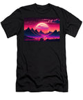 Futuristic Neon Dreams of the Open Road Paul Konschake T-Shirt