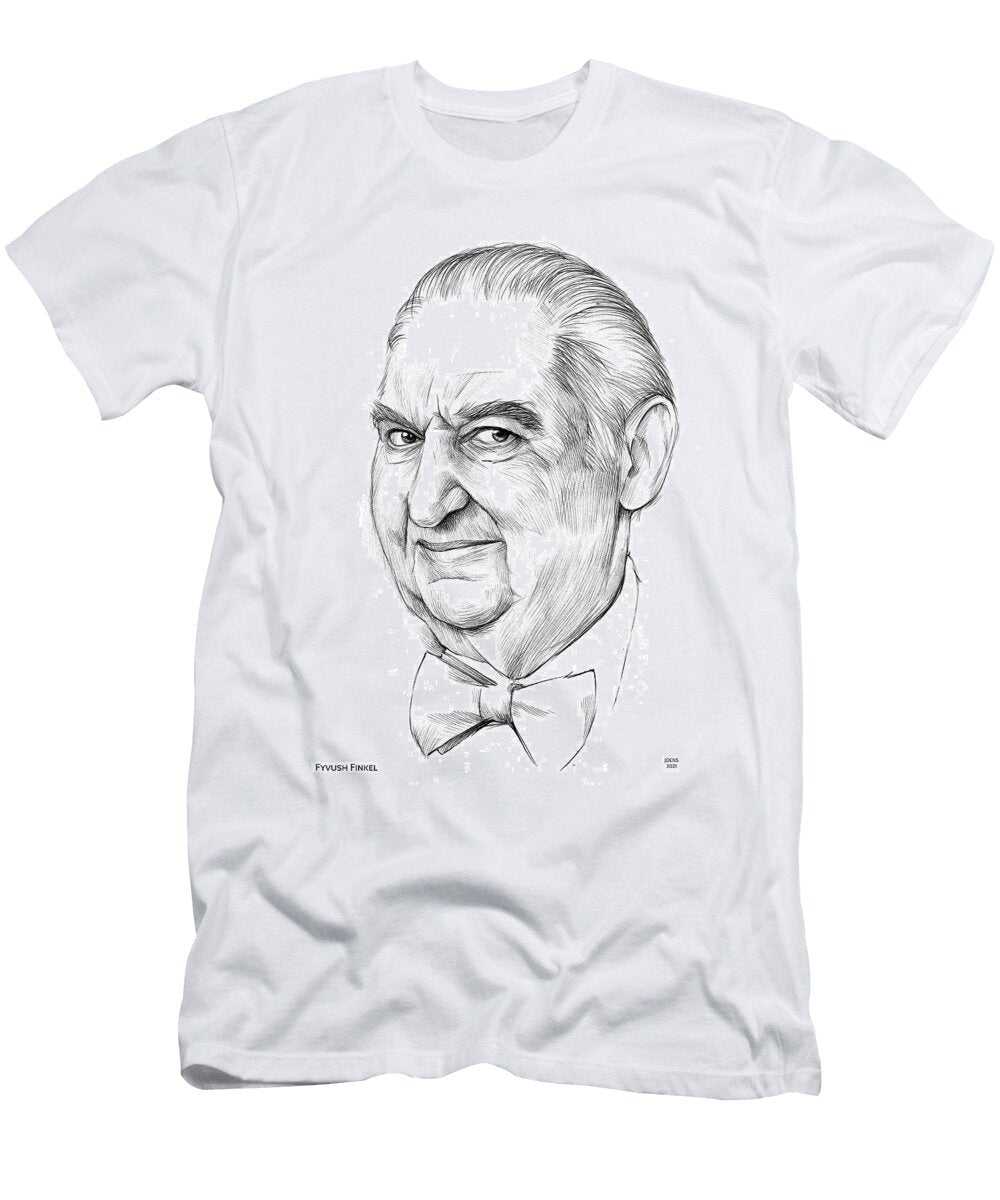 Fyvush Finkel Bic Pen Greg Joens T-Shirt