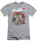 G I Joe Retro Group Shot American Hero Fade Logo Johnat Ruo T-Shirt