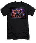 Galactic Portrait of Livia Rorino Amidst a Cosmic Wasteland Chaotic Ai Concept Art By Xzendor7 Xzendor7 T-Shirt