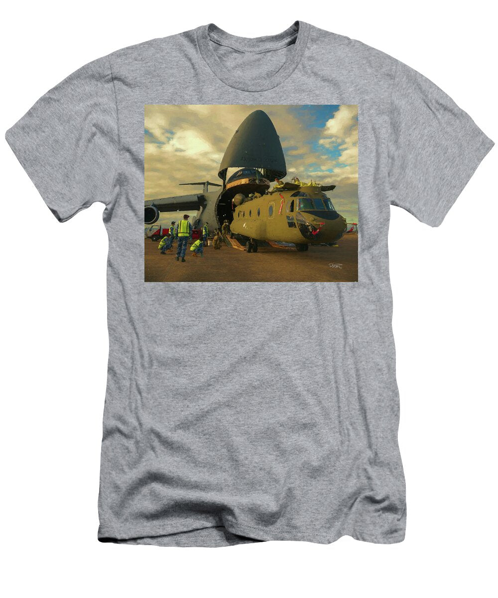Galaxy Chinook Hatchling David Luebbert T-Shirt