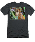 Galgo with Bunny and Flowers Zelda Tessadori T-Shirt